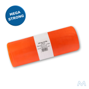120 L Müllsack | 60 mµ | MEGA STRONG | orange | 200 Stück